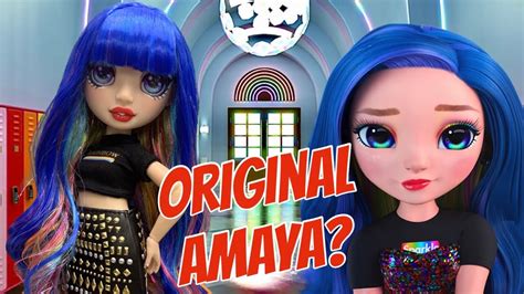 How To Reroot Doll Bangs Rainbow High Amaya With Original Animation