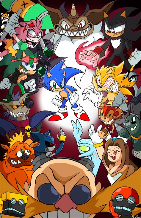 SONIC VILLAINS by AceCanti on Newgrounds