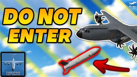 What Happens If You Enter Restricted Area Turboprop Flight Simulator