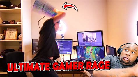 Ultimate Gamer Rage Compilation Youtube