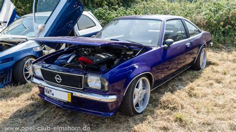 Opel Manta B Mit Ascona Front Opel Club Elmshorn