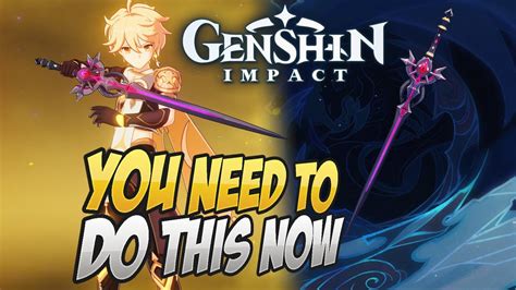 The Best F2p Weapon In The Game Build This Weapon Now Genshin Impact Youtube