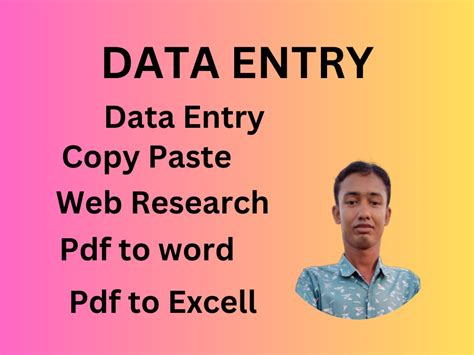 Valid Data Information For Any Data Entry Project Upwork