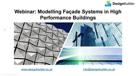 Modelling Façade Systems In High Performance Buildings Youtube