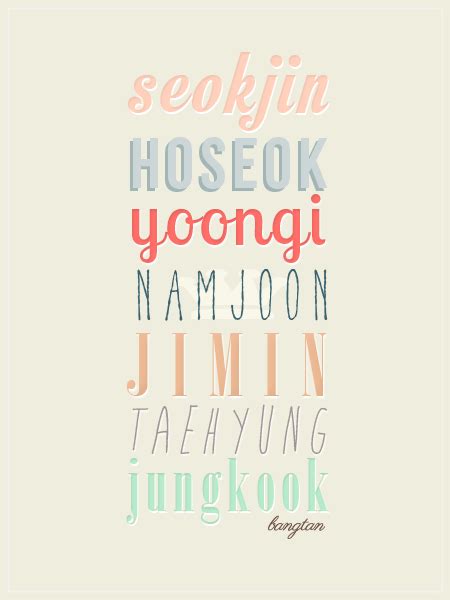 Bts Name Wallpaper Hd : Collection by nicole andrea gene durante • last updated 6 weeks ago.