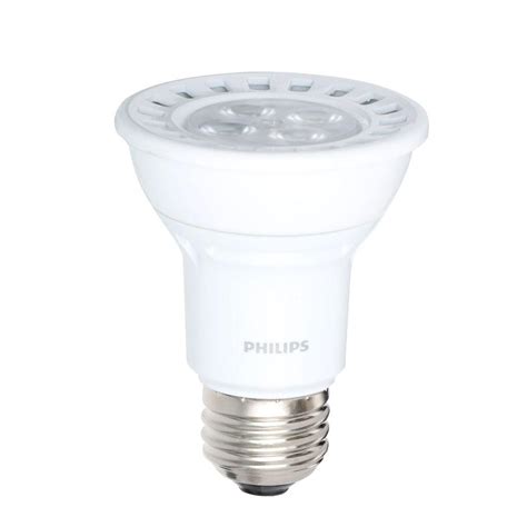 Philips 50w Equivalent Bright White 3000k Par20 Dimmable Led Floodlight Bulb 426163 The