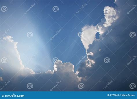 Dramatic Sky With Clouds Royalty Free Stock Photography Cartoondealer