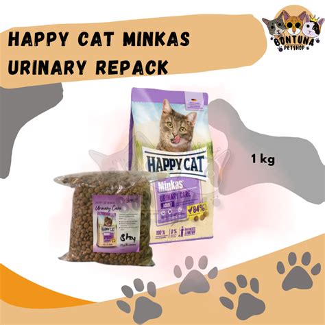 Jual Happy Cat Dry Food Minkas Urinary Care Repack Kg Shopee Indonesia