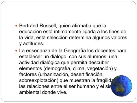 Por qué estudiar geografía en educación básica PPT