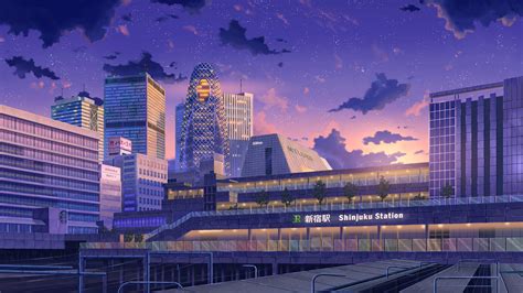 ArtStation - Shinjuku Station 新宿駅