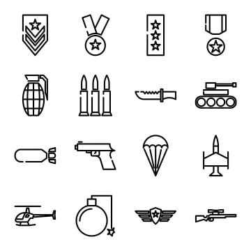 military black  white clipart images    pngtree