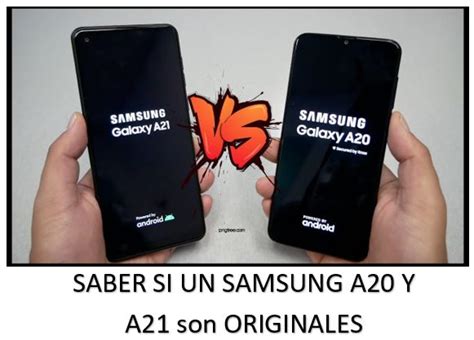 Cómo IDENTIFICAR un Samsung Galaxy A20 y A21 Original de un Clon