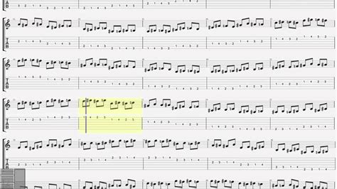 Ejercicio de velocidad coordinación y digitación para guitarra Con