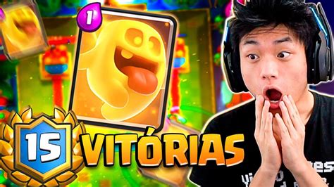 COMPLETEI O NOVO DESAFIO DO ESPIRITO DE CURA INVICTO CLASH ROYALE