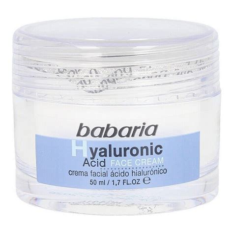 Babaria Hyaluronic Acid Facial Cream Day And Night 50ml 1 7fl Oz