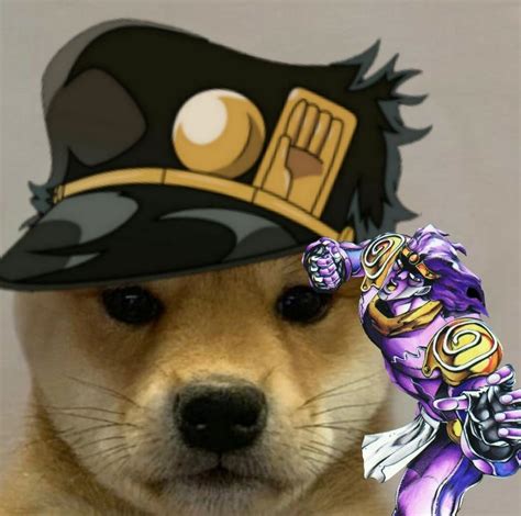 Turning Dog W Hat Into A Jojo Character Everyday Until I Run Out Day