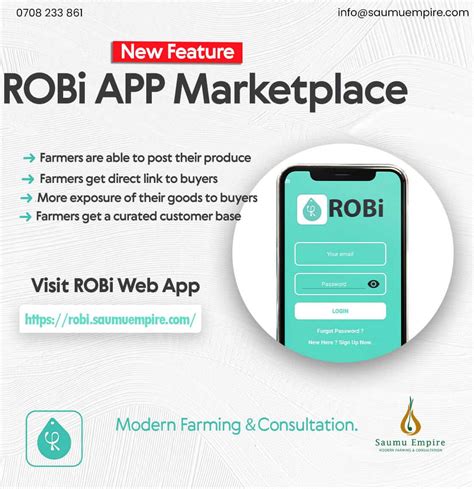 ROBi APP AND ITS FEATURES - Saumu Empire