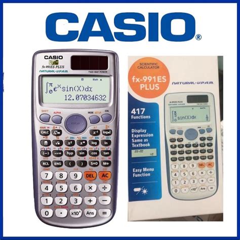 Hot Ohfmu Cod Casio Fx Es Old Plus Scientific Calculator Heavy Duty