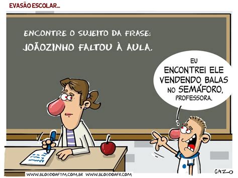 Charge Evasão escolar Blog do AFTM