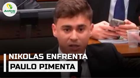 Nikolas Ferreira detona Pimenta na CCJ da Câmara Odeia internet