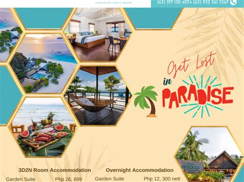 Boracay Land Arrangement Tides Boracay Landsair Tours Travel