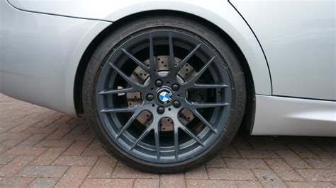 Bmw M3 Alloys Finished In Anthracite • Vital Hydrographic