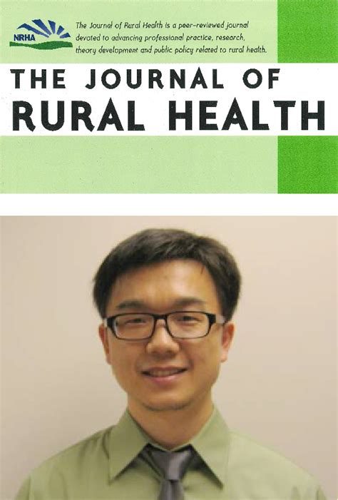 Guo Joins Editorial Board Of Journal Of Rural Health Health Outcomes And Biomedical Informatics