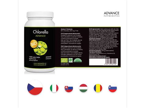 Advance Chlorella Tablet Magistra Cz