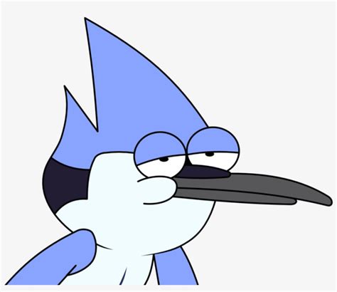 Regular Show Mordecai Face Png Image Transparent Png Free Download On