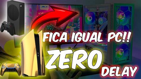 Como TIRAR O INPUT LAG E DELAY Do CONSOLE XBOX PS SWITCH YouTube