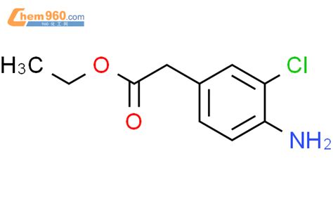 25814 07 7 4 AMino 3 chloro phenyl acetic acid ethyl ester化学式结构式分子式