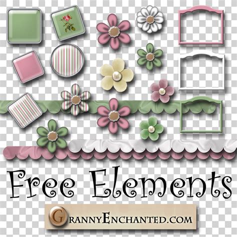 Granny Enchanted S Paper Directory Free Tea Rose Digital Scrapbook