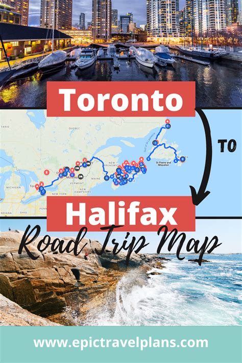 Toronto To Nova Scotia Drive Best Halifax Road Trip Map Artofit