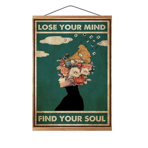 Buy BACJUOPLDArt Lose Your Mind Find Your Soul Mental Music canvas wall ...