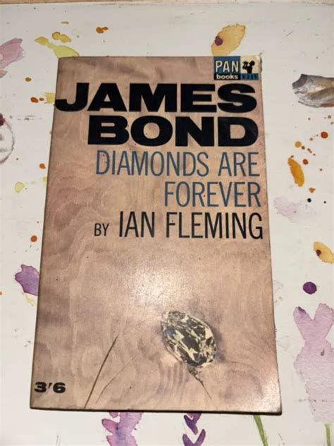 JAMES BOND DIAMONDS Are Forever By Ian Fleming PB 1964 15th Printing