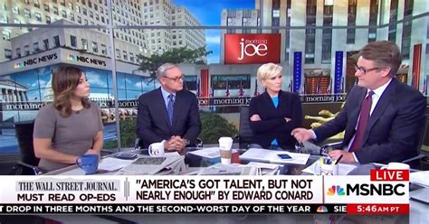 Ed Conard Debates His Wsj Op Ed On Msnbcs Morning Joe