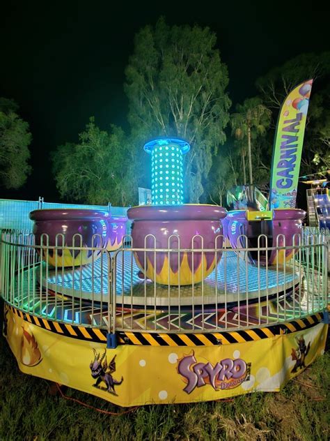 Spyro Spinning Cups Bills Amusements Amusement Rides For Hire