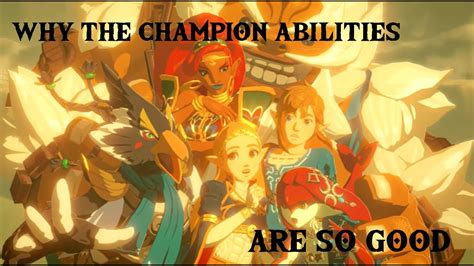 Why The Champion Abilities Are So Good A Botw Combat Montage Youtube