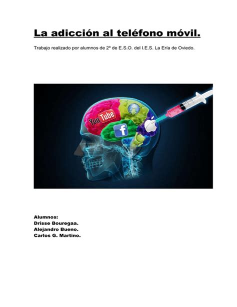 La adicción al teléfono móvil