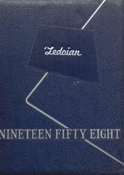 1958 yearbook from Aledo High School from Aledo, Texas for sale