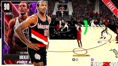 CLYDE DREXLER FAST BREAK UN ESCOLTA GRATIS TOP En NBA 2k24 MyTEAM