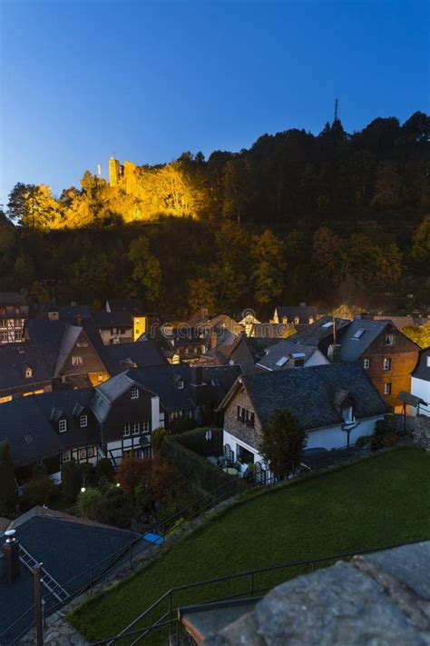 Monschau Castle Night Germany Stock Photos - Free & Royalty-Free Stock Photos from Dreamstime