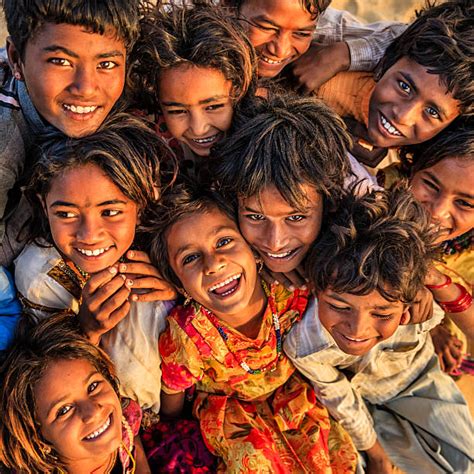 Poor Kids Smiling