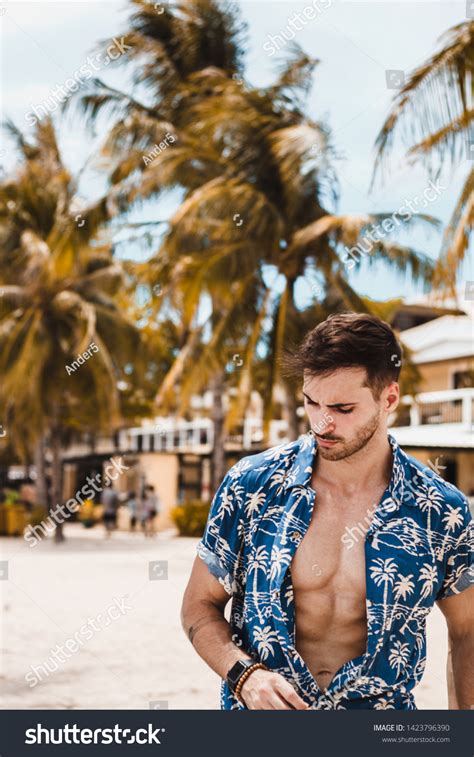 Handsome Mature Male Model Enjoying Sunny Stock Photo Shutterstock