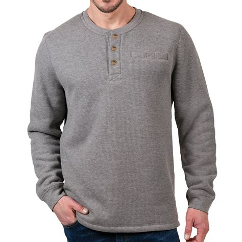 Lee - Lee® Men's Sherpa Lined Thermal Henley (Assorted Colors) - Walmart.com - Walmart.com