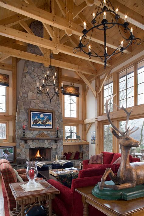 Timber Frame Homes In Jackson Hole Wyoming Woodhouse The Timber