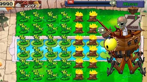 Pvz Last Stand Pool Successfully Defends Flags Gameplay Tricks