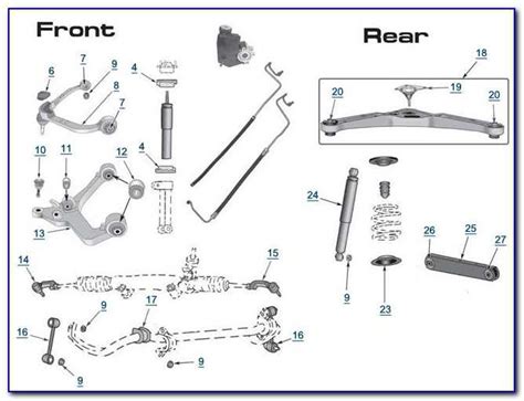 Exploring The Front Suspension Of A Jeep Liberty A Comprehensive