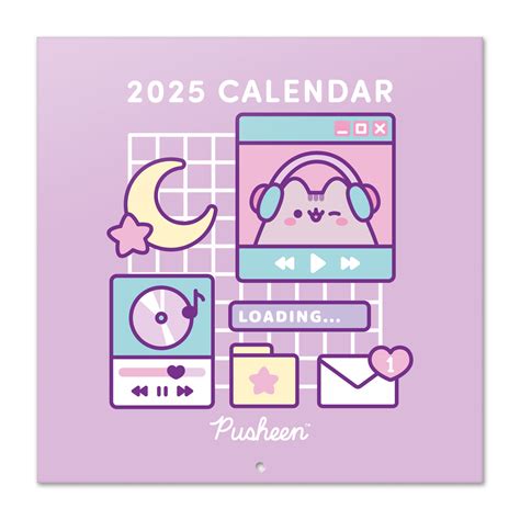 PUSHEEN Wall Calendar 2025 ShopForGeek Calendar Grupo Erik Pusheen