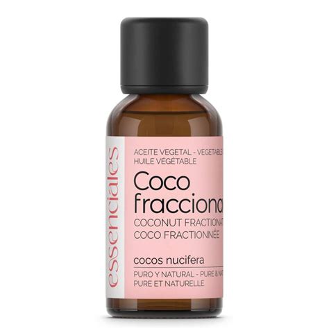 Aceite De Coco L Quido Fraccionado Essenciales